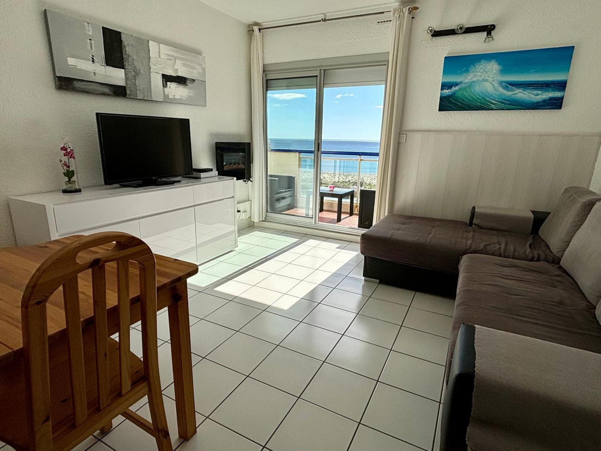 *Au Lydia* Appartement Vue Sur Mer, Avec Piscine. Le Barcarès Esterno foto